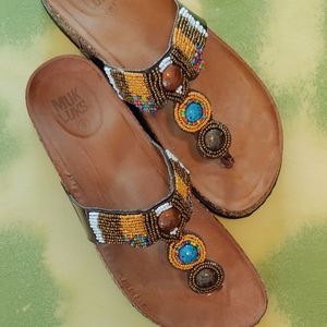Lucky Muk Luks!! Beaded and attractive flair